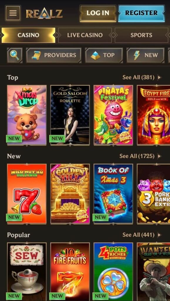 I Vantaggi dei Casinò Realz Giocare e Vincere Online