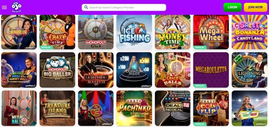 Oplev det unikke ved Play OJO Casino DK 1030215988 Oplev det unikke ved Play OJO Casino DK 1030215988